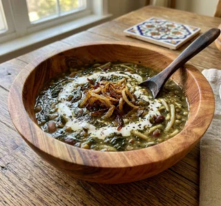 کاسه چوبی در طبیعت